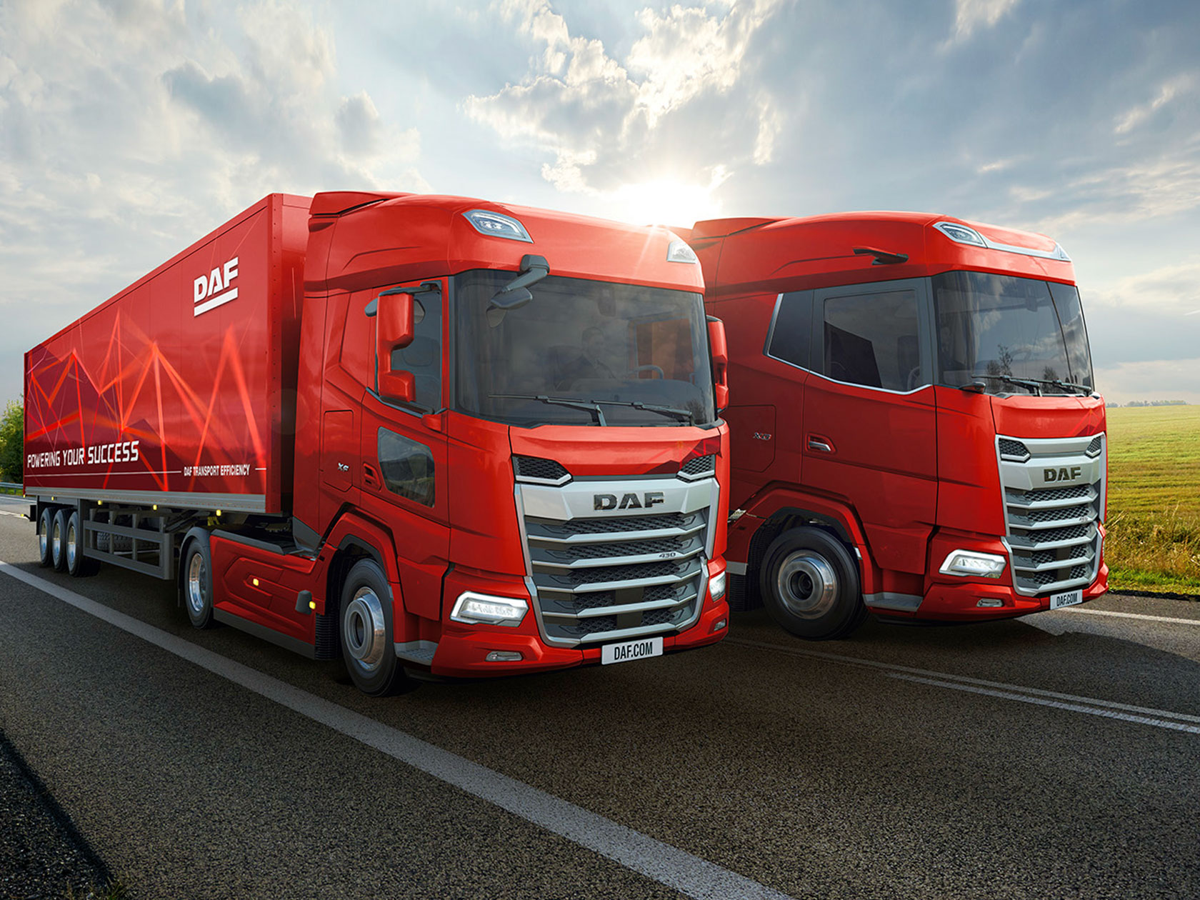 Nova geração DAF XF, XG, XG⁺
