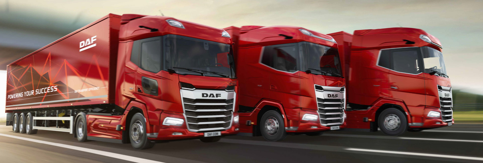 Nova geração DAF XF, XG, XG⁺